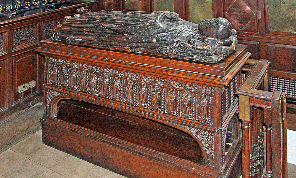 Derby Cathedral: Monument to Sub Dean Johnson