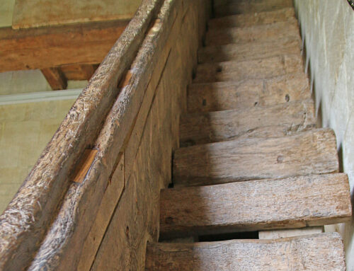 BELFRY STAIR TIMBER CONSERVATION AT ST MICHAEL & ALL ANGELS, BISHOPS CLEEVE, GLOUCESTER
