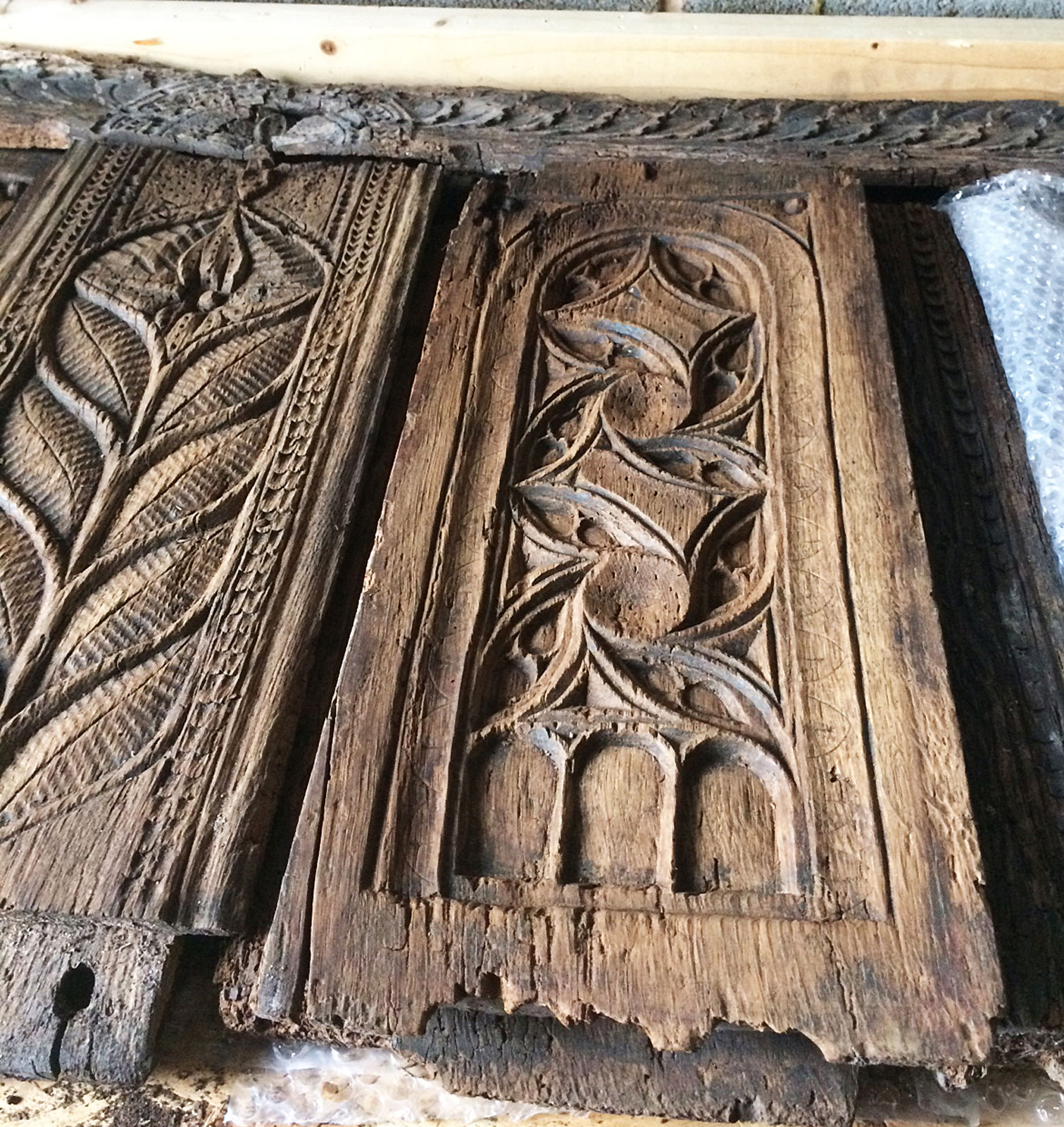 Sockburn Hall, County Durham – conservation and repairs to panelling