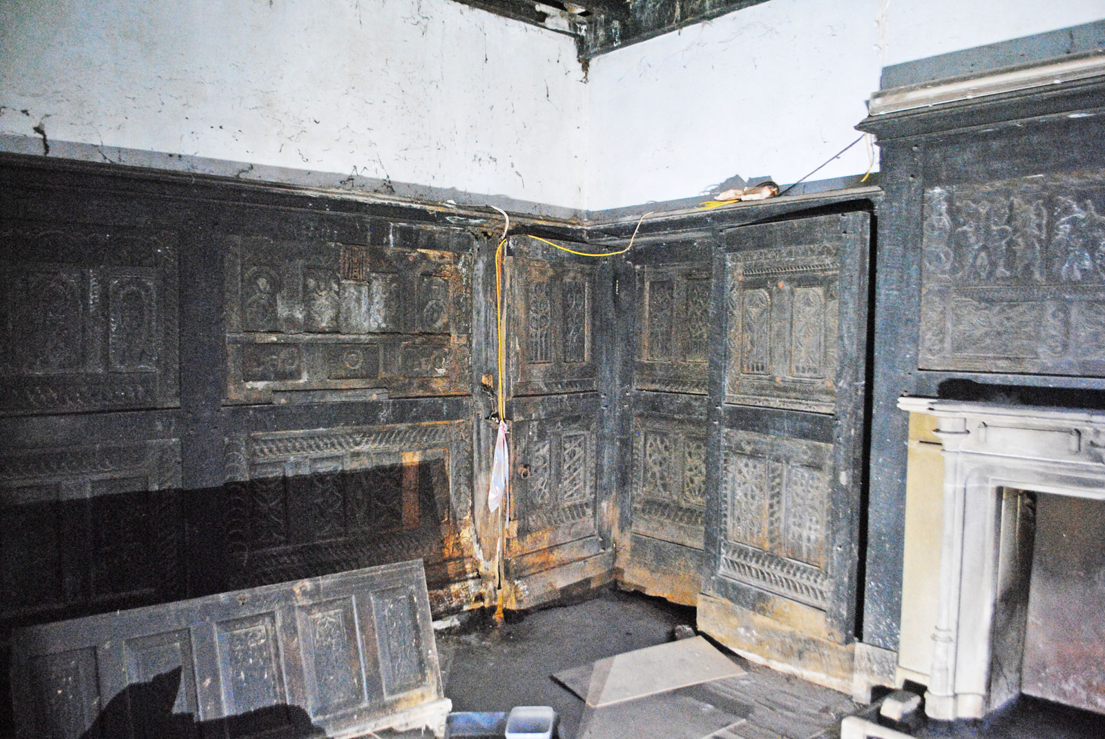 Sockburn Hall, County Durham – conservation and repairs to panelling