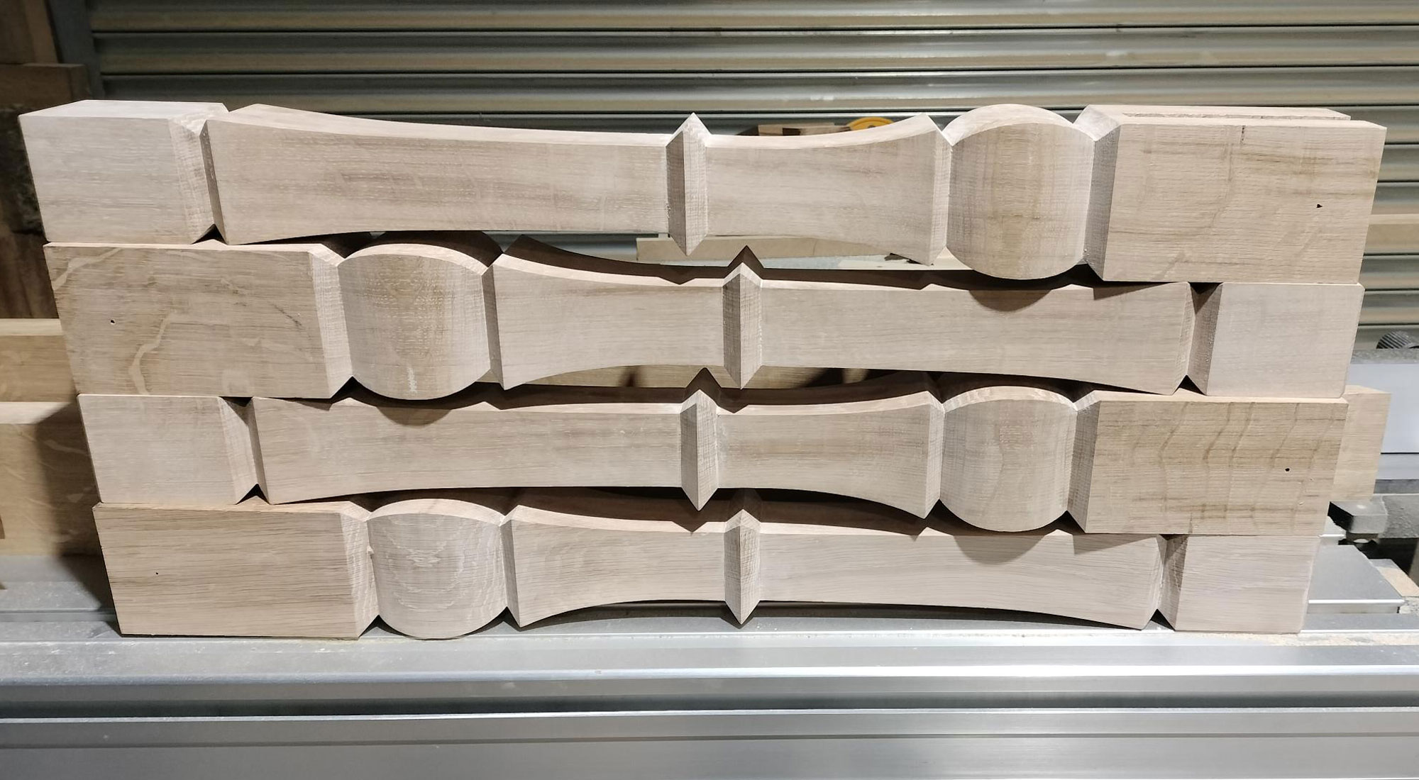 Legs for a new library table at NT Tyntesfield